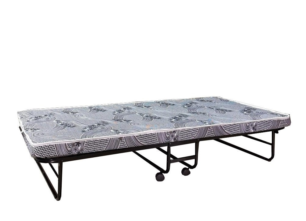 Heavy-Duty Folding Bed with 3-inch Foam Mattress