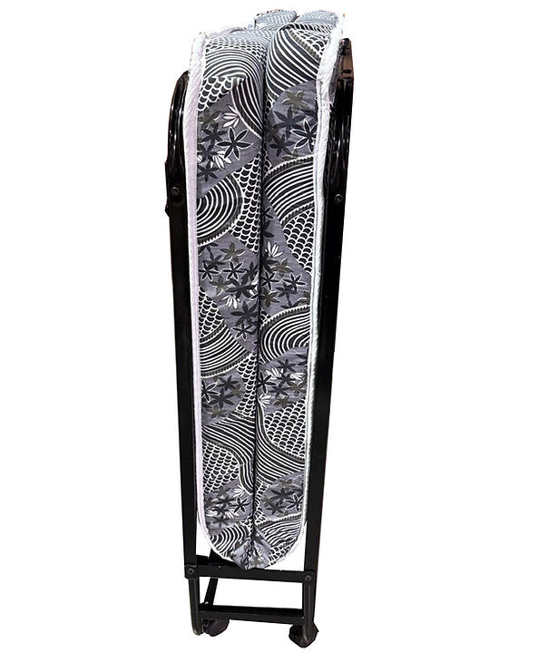 Heavy-Duty Folding Bed with 3-inch Foam Mattress