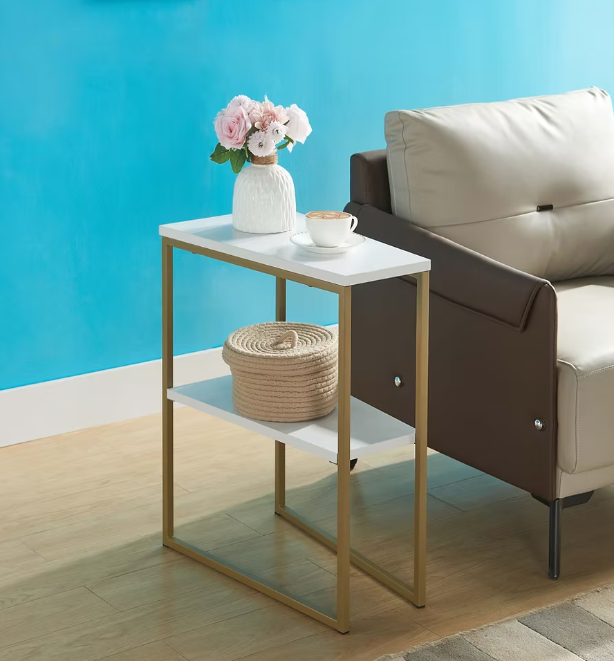 Compact, space-saving “C” shape design – easily slides under sofas or beds