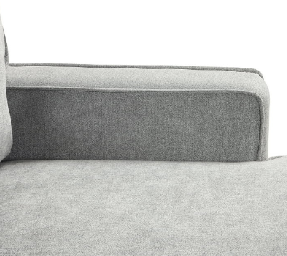 Bonzy Home Convertible Sleeper Sofa Pull Out Sofa Beds with Storage Cup Holders Chaise Convertible