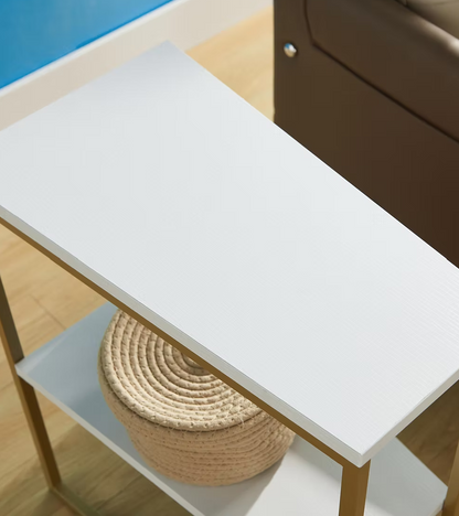 Compact, space-saving “C” shape design – easily slides under sofas or beds