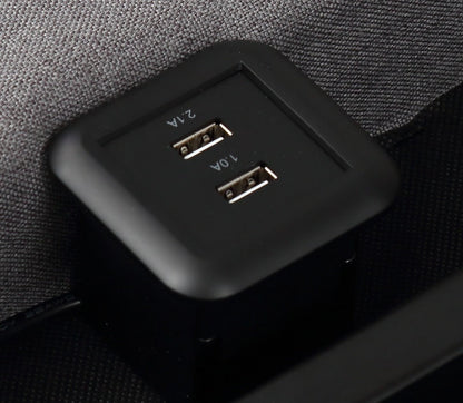 Deluxe Adjustable Bed Base with OKIN Motor, Massage, and USB Ports